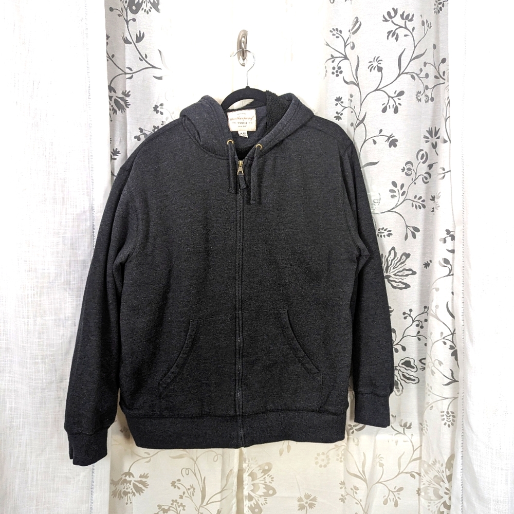 ORIGINAL Weatherproof Vintage Women's  Gray Fleece Lined Hooded Jacket XL